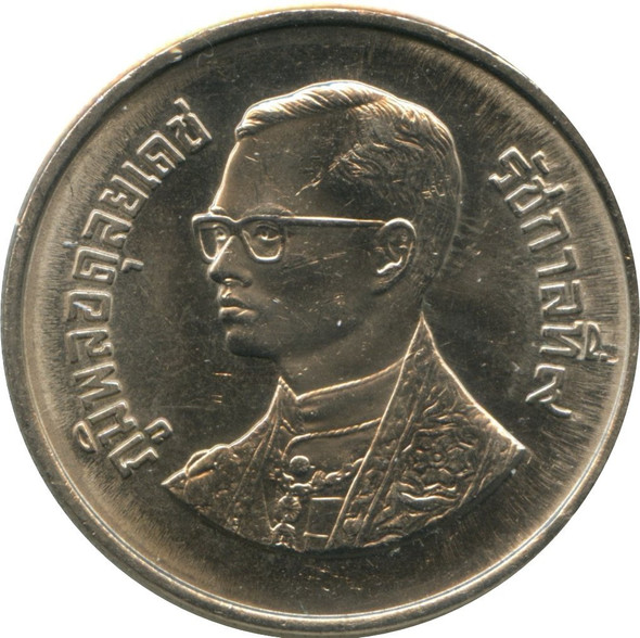 1986 - 10 baht coin, 6th ASEAN Orchid Fair, unused