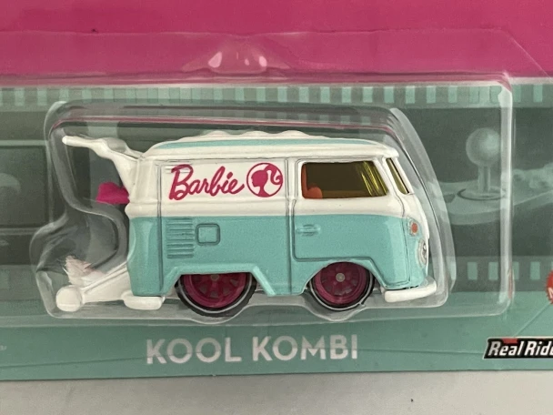 2023 Hot Wheels Premium "Pop Culture: Barbie" KOOL KOMBI Volkswagen Mini Bus