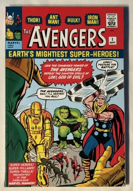 Marvel The Avengers Earth Mightiest Super-Heroes 2021 Stan Lee Graphic Novel