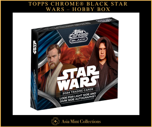 Topps Chrome® Black Star Wars – Hobby Box
