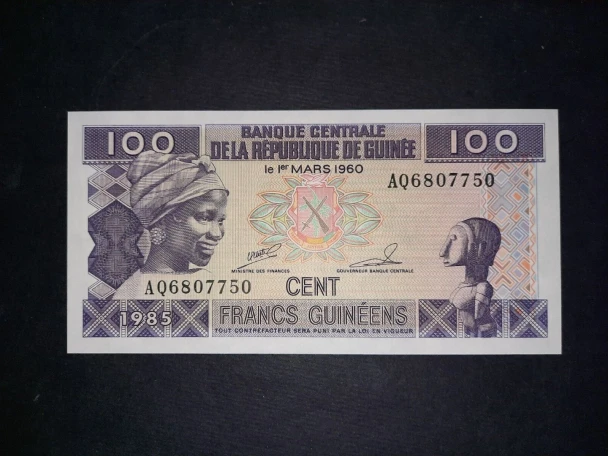 GUINEE 100 FRANCS GUINEES UNC