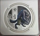 2013 Tuvalu $1 Werewolf Colorized NGC Proof 70 Ultra Cameo