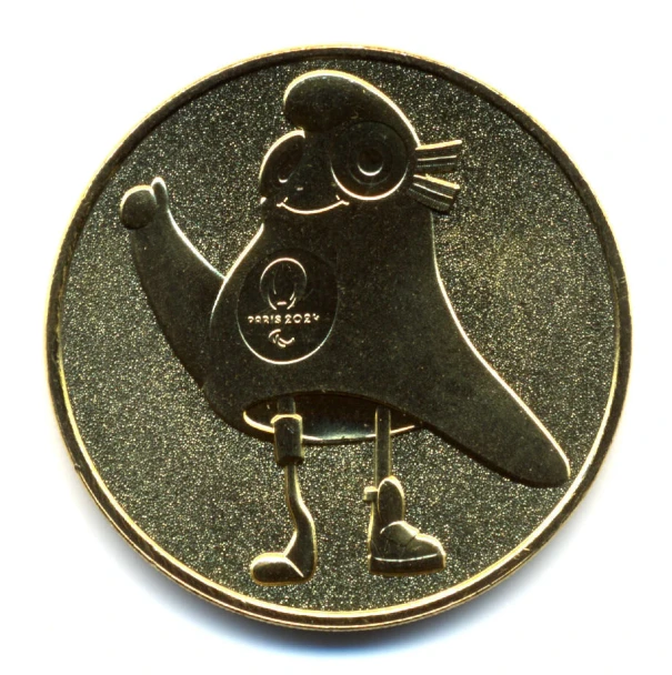 75006 Phryge Mascot Paralympic Games Paris 2024, Monnaie de Paris