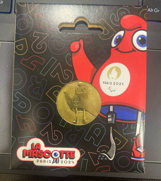 France - Monnaie de Paris Médaille - Mascotte Jeux Olympiques Paris 2024 - sous blister