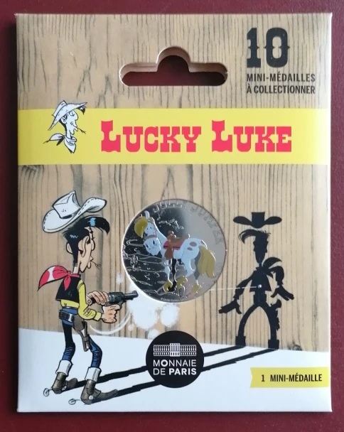 França - mini medals/ axterix /Lucky Luke