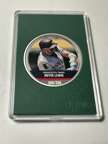 2024 Niue Agoro Mint MLB Trading Card Coins 1 Oz - Royce Lewis #089/500