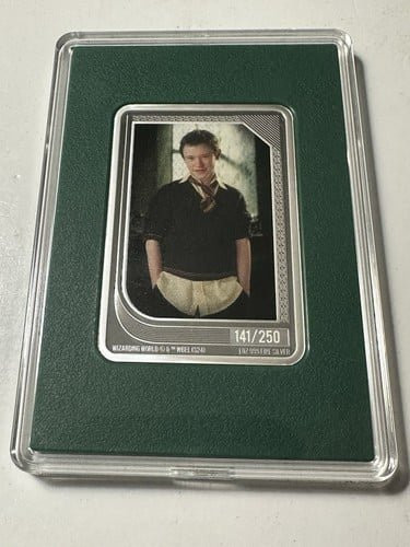 2024 Niue Harry Potter Trading Card 1 Oz Silver - Seamus Finnigan #141/250