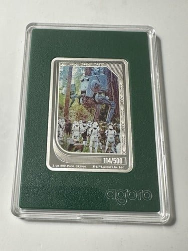 2025 Niue Star Wars Original Trilogy Mint Trading 1 Oz | AT-ST Walker #114/500