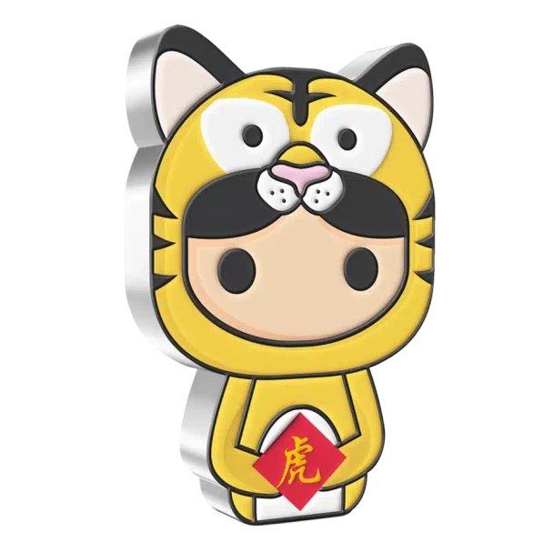 2022 Chibi Coin Collection Lunar Series: Year of the Tiger 1oz Silver Coin