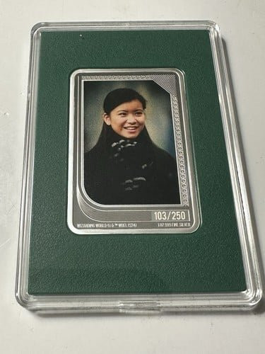 2024 Niue Harry Potter Trading Card Coins 1 Oz Silver - Cho Chang #103/250