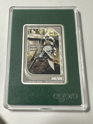 2025 Niue Star Wars Original Trilogy Mint Trading | 74-Z Speeder Bike #346/500