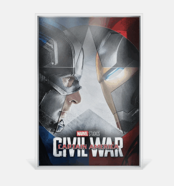 2025- Marvel – The Infinity Saga Phase Three - Captain America: Civil War 1.5oz