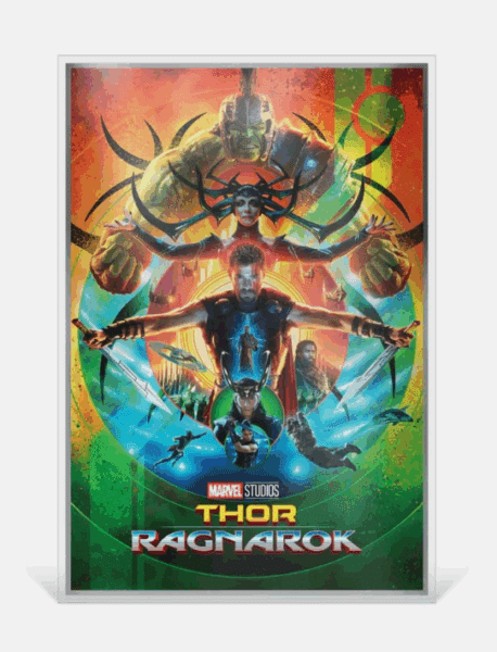 2025- Marvel – The Infinity Saga Phase Three - Thor Ragnarok 1.5oz Silver Foil