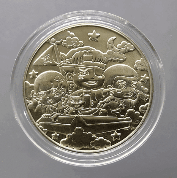 National Children's Day commemorative coin, year 2024, with case