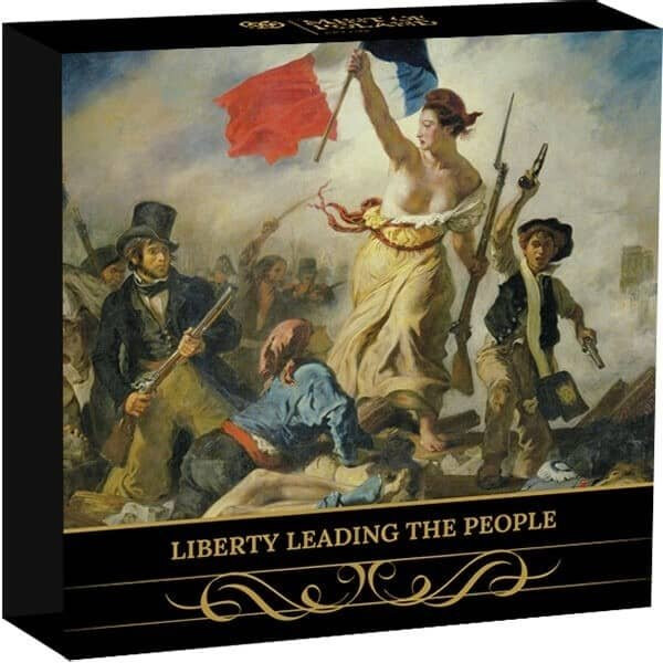Liberty Leading the People Proof Silver Coin 500 Francs CFA Cameroon 2022