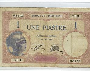 1921-1931 - French Indochina 1 Piastre