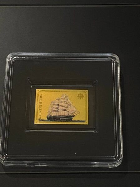 2019 - Coin | Coin Kruzenshtern Fine Gold 999/1000 | Fine Gold 999/1000