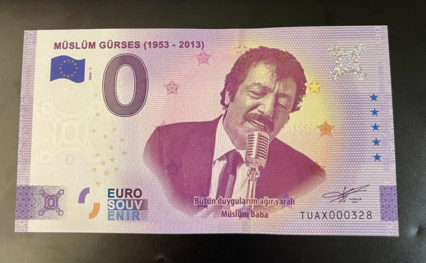 2020 - 0 euro note TURKEY - MUSTLÜM BELSES cereal lüm Baba TAX