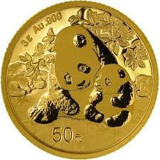 2024 - China 50 Yuan Panda 3 Grams 999 Gold in Original Packaging Film Welded
