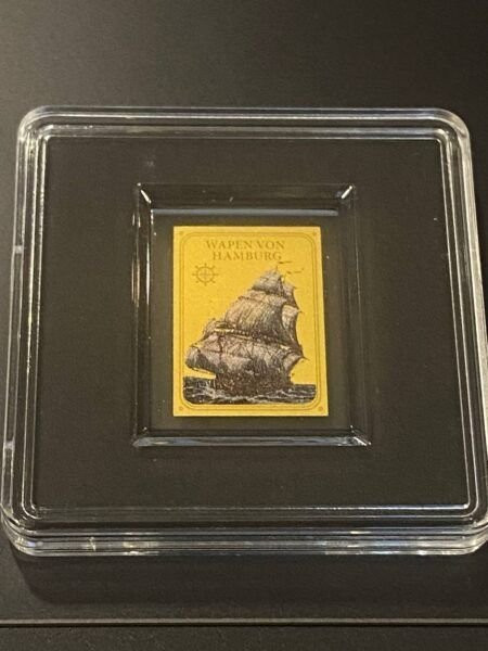 2015 - Coin | Coin Coat of Arms by Hamburg Fine Gold 999/1000 | Fine Gold 999/1000