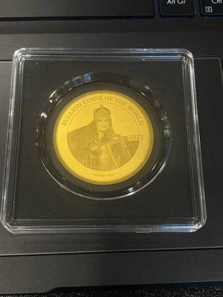 2022 - Coins | Germany Feingold 999/1000 Coin | Fine Gold 999/1000 physical Gold Coins No Show Mint