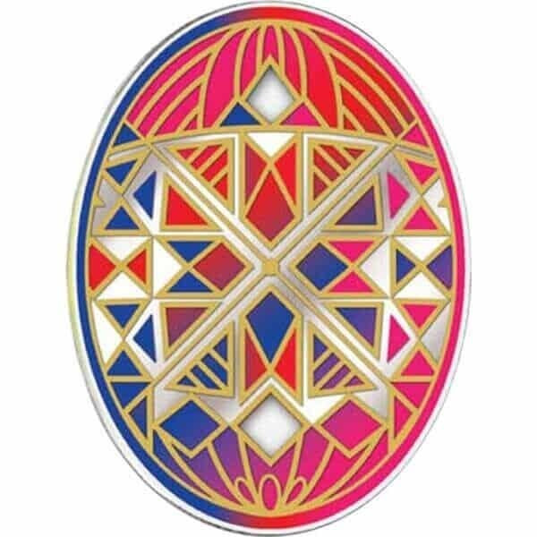 2018 - Happy Easter Proof Silver Coin 500 Francs Cameroon