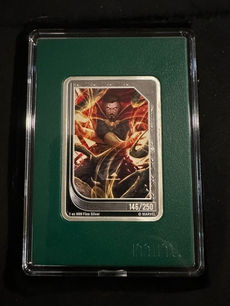 2023 - SOLD OUT mint Trading Coins Marvel Doctor Strange 146/250 worldwide 1oz