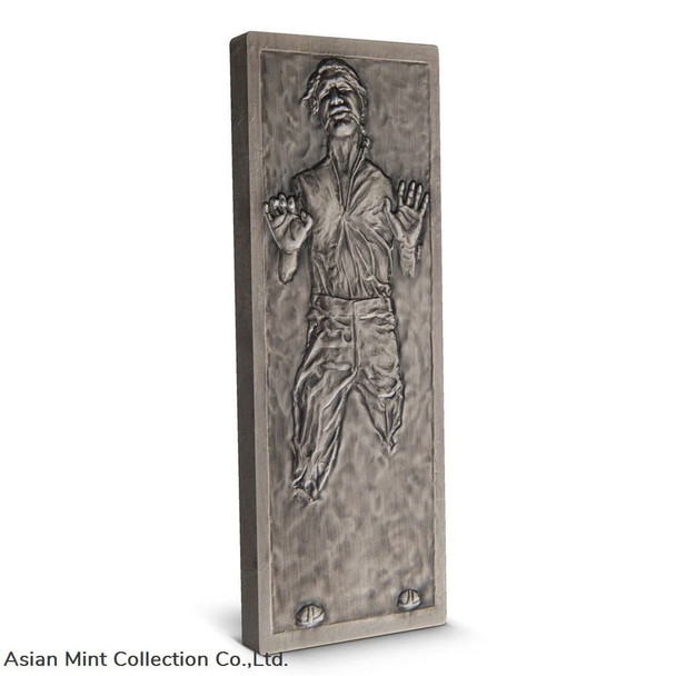 2022- Star Wars- Han SoloT in Carbonite - 3 OZ Silver Proof Coin