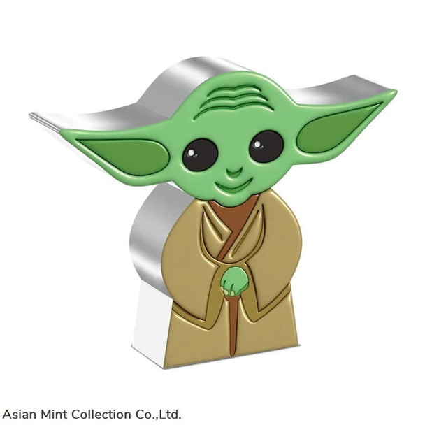 2022 - Star Wars™ – Yoda™ 1oz Silver Chibi® Coin