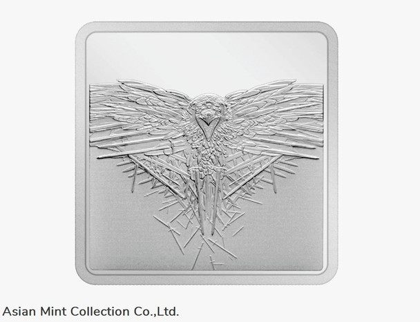 2022 - 1 Oz Silver Proof Coin - Game of ThronesT - Three Eyed Raven