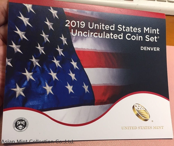 2019 - United States Mint Uncirculated Coin Set Denver Mint