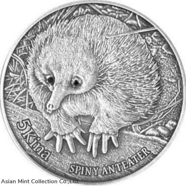 2012 - Spiny Anteater With 0.005 Carat Diamond "Special: eyes with 2 black diamonds"