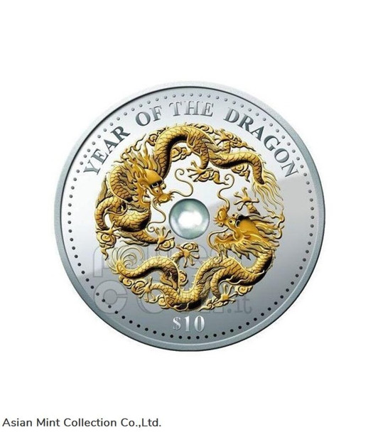 2012 - Fiji Year Of The Dragon With Pearl Lunar