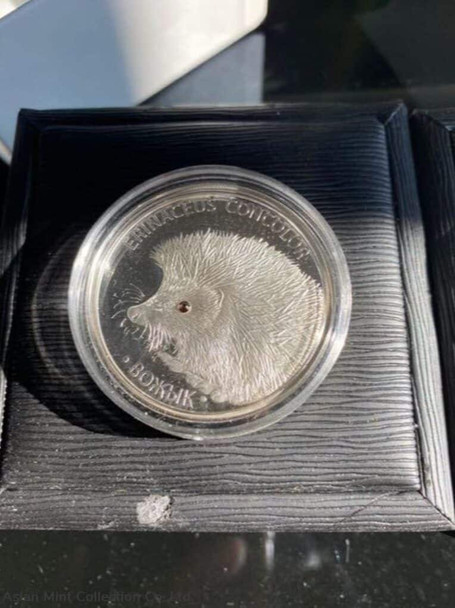 2011 - Erinaceus Concolor With Swarovski Crystal