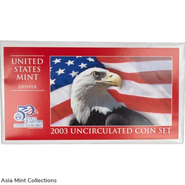 2003 - United States Mint Uncirculated Coin Set Denver Mint