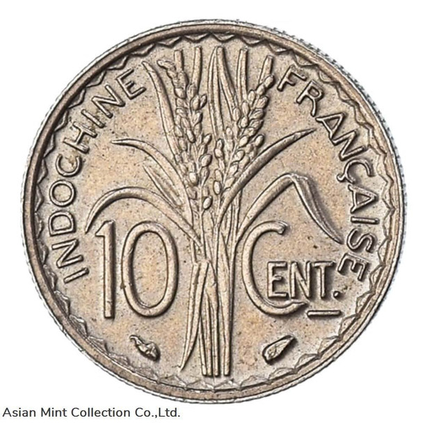 1940 - 10 cents Republique Francaise Coin