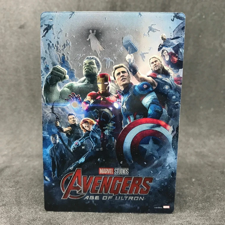 Marvel Studios AVENGERS AGE OF ULTRON 10 Collectable Metallic Card Movie