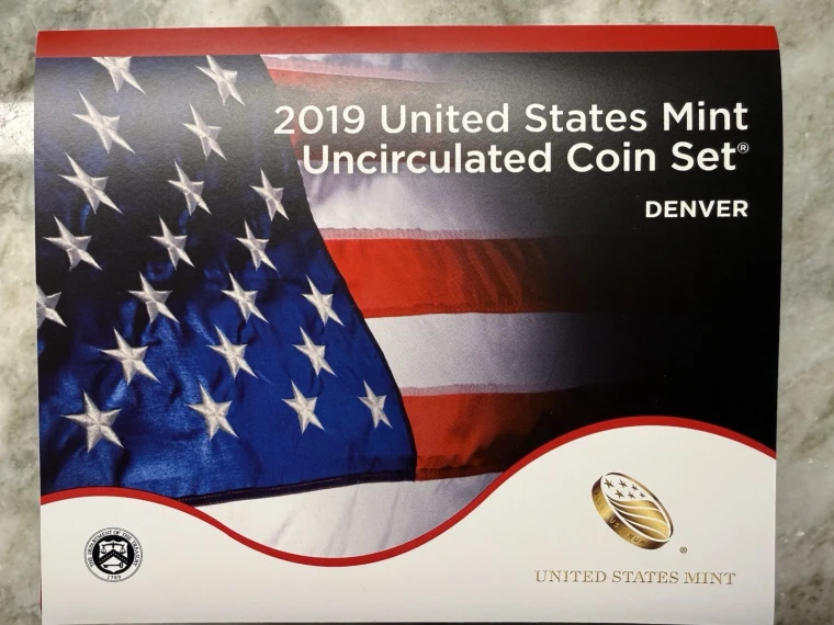 2019 US Mint Uncirculated Coin Set - Denver & Philadelphia Mints