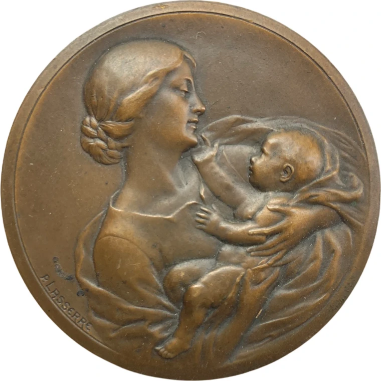 La Maternité by Lasserre Medal