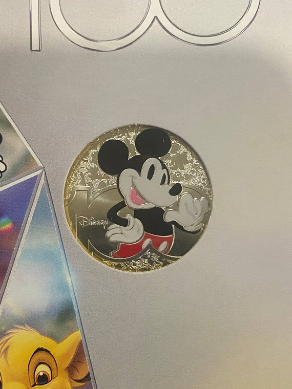 Monnaie de Paris 2023 ARGENT UNC en cartelette - Mickey Mouse