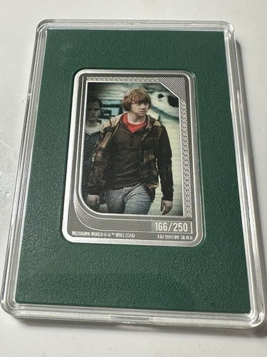 2024 Niue Harry Potter Trading Card Coins 1 Oz Silver - Ron Weasley #166/250
