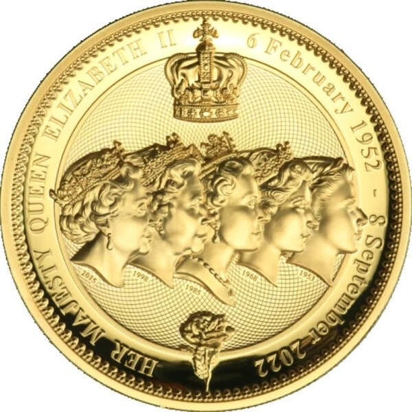 2022 - Niue 1 Dollar - Elizabeth II Queen Elizabeth