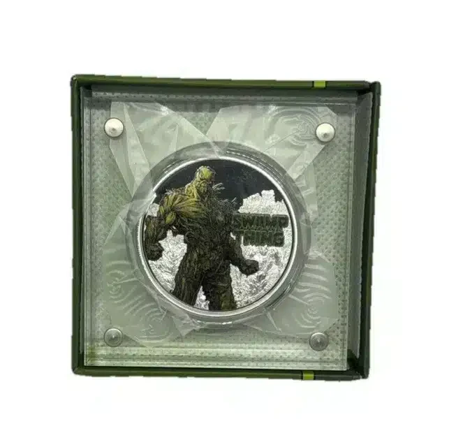 2021 Niue DC Justice League Swamp Thing 50th Ann. 1 oz Silver Coin