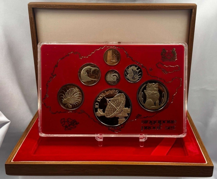 1980 Proof Set, without wood box and COA