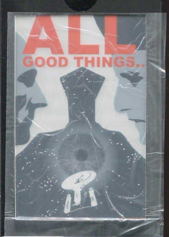 2018 - Star Trek: The Next Generation - "All Good Things" - 5g Silver Coin Note P-752 physical Licensed & Pop Culture New Zealand Mint