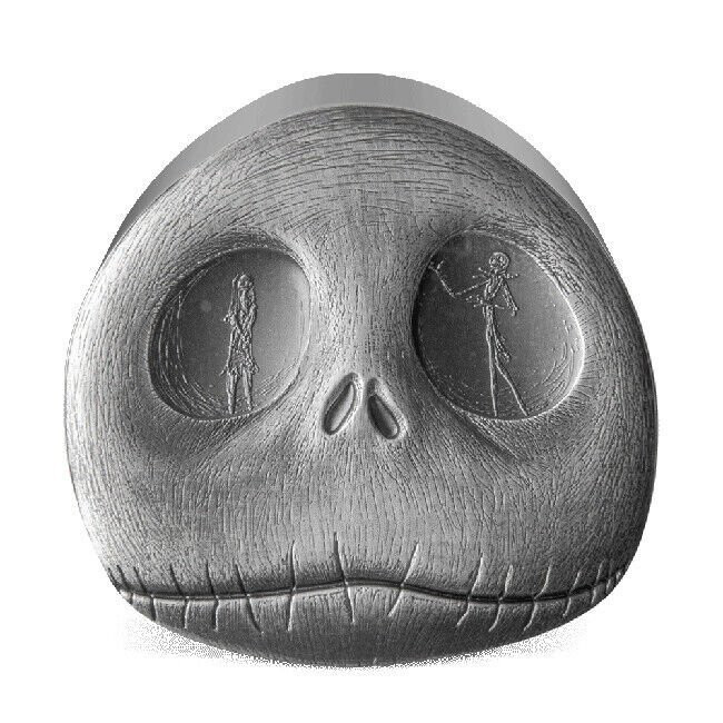 2023 Niue 1oz Silver AF Tim Burton's The Nightmare Before Christmas $2 Silver