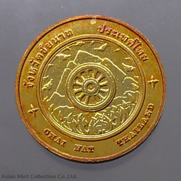 Commemorative coin, medal of CHAI NAT province size 2.5 cm