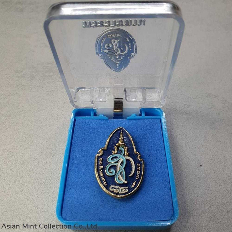 2016 - Brooch, royal pin, 7 cycles, the 84th birthday of the Queen physical Thailand 