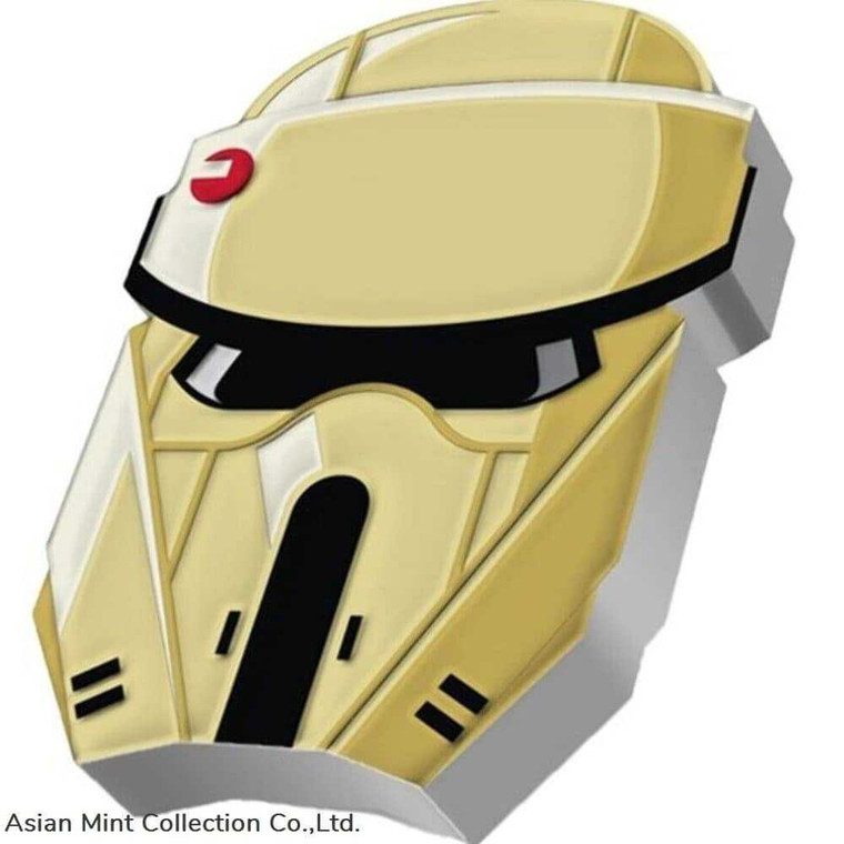 2022 Niue The Faces of the Empire Scarif Stormtrooper 1oz Silver Coin physical Themes & Pop Culture New Zealand Mint