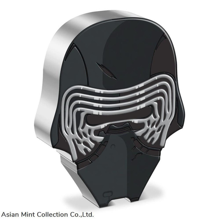 2022 - 1 Oz Silver Proof - Star Wars The Faces of the First OrderT - Kylo